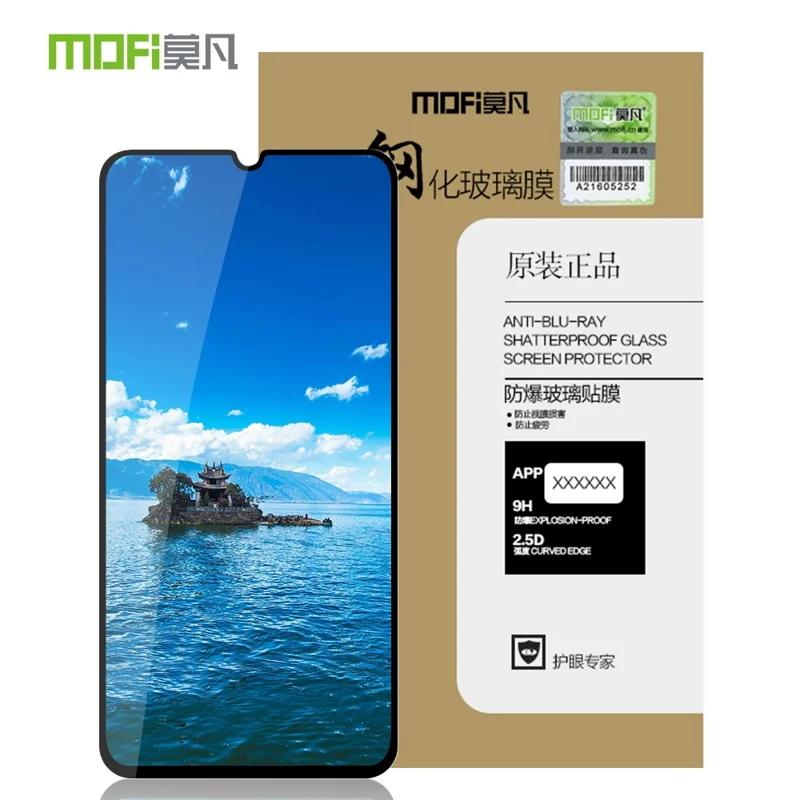 MOFI 2.5D Закаленное стекло на весь экран Покрывающая защитная пленка для Samsung Galaxy A40