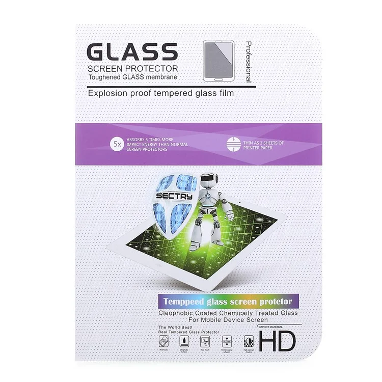 arc edge 9h temperad glass shield per ipad mini (2019) 7,9 pollici / mini 4