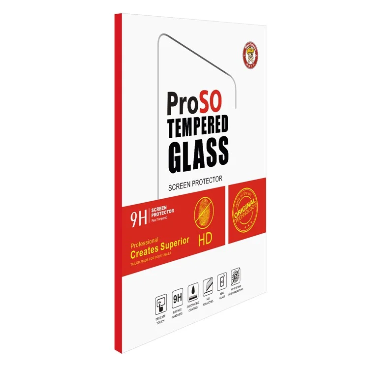 Chapéu Prince 0.33mm 9h 2.5D Arco Borda De Vidro Temperado Protetor De Tela De Vidro Para Samsung Galaxy Tab A 10.1 (2019) T510 / T515