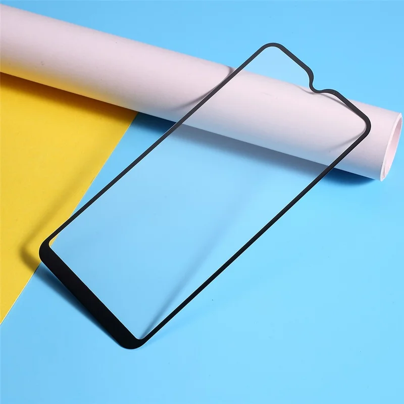 Anti-explosion Full Screen Covering Silk Printing Tempered Glass Protector for Samsung Galaxy A20e