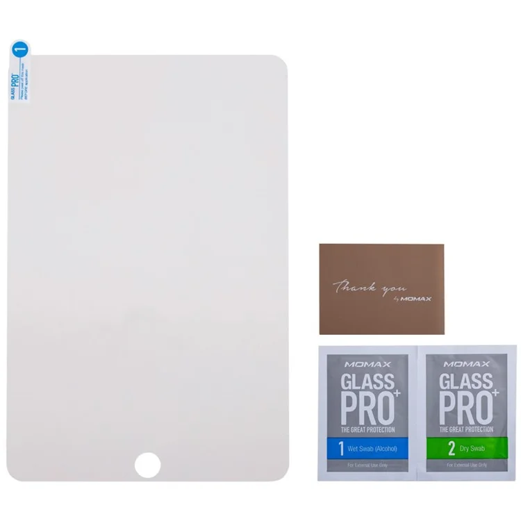 MOMAX Glass Pro+ XS Tempered Glass Screen Protector 0.3mm for iPad Pro 9.7