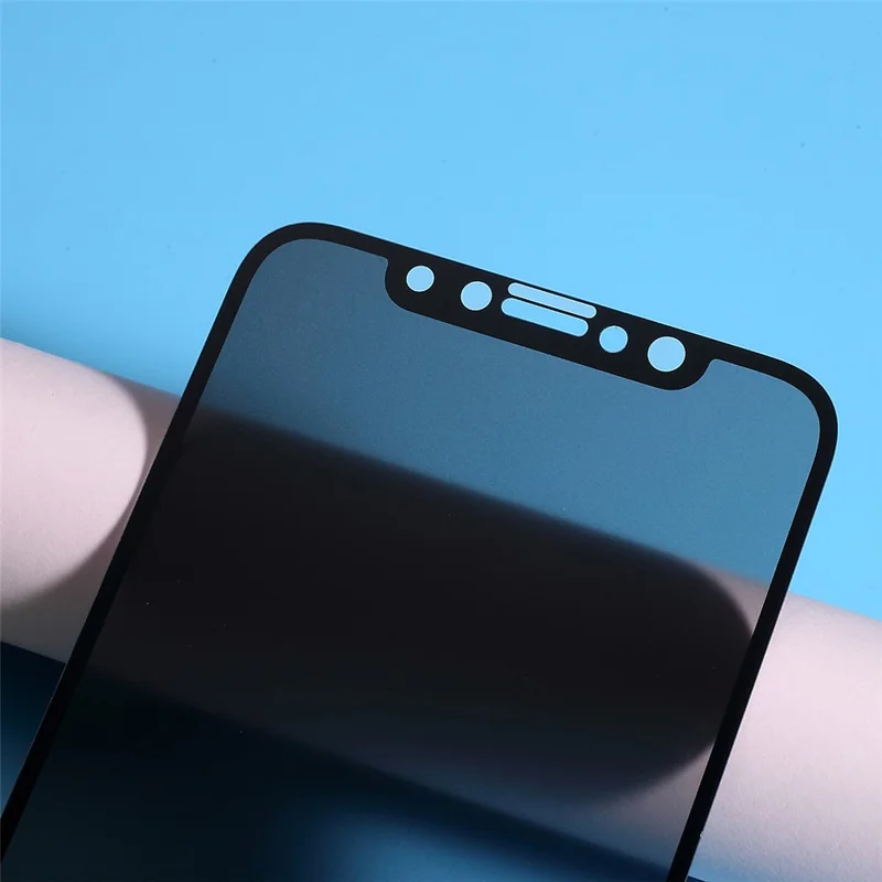 RURIHAI Matte Anti-peep Full Size Tempered Glass Screen Protector for iPhone 11 Pro Max 6.5 inch (2019) / XS Max 6.5 inch