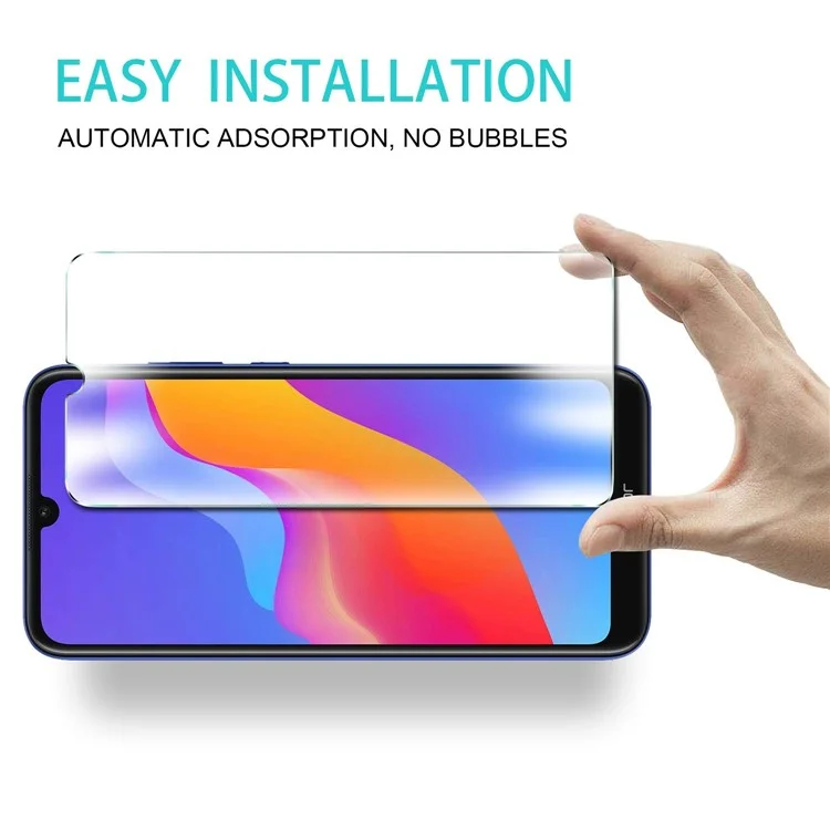 0,25d Arc Edge Tempered Glass Screen Phone Film Für Huawei Y6 Prime (2019) / Huawei Y6 2019