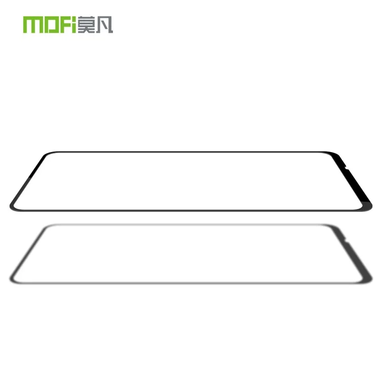 MOFI 2.5D 9H Cubierta Completa Guardia Protector de Pantalla de Vidrio Templado Para Huawei P Smart Z - Negro