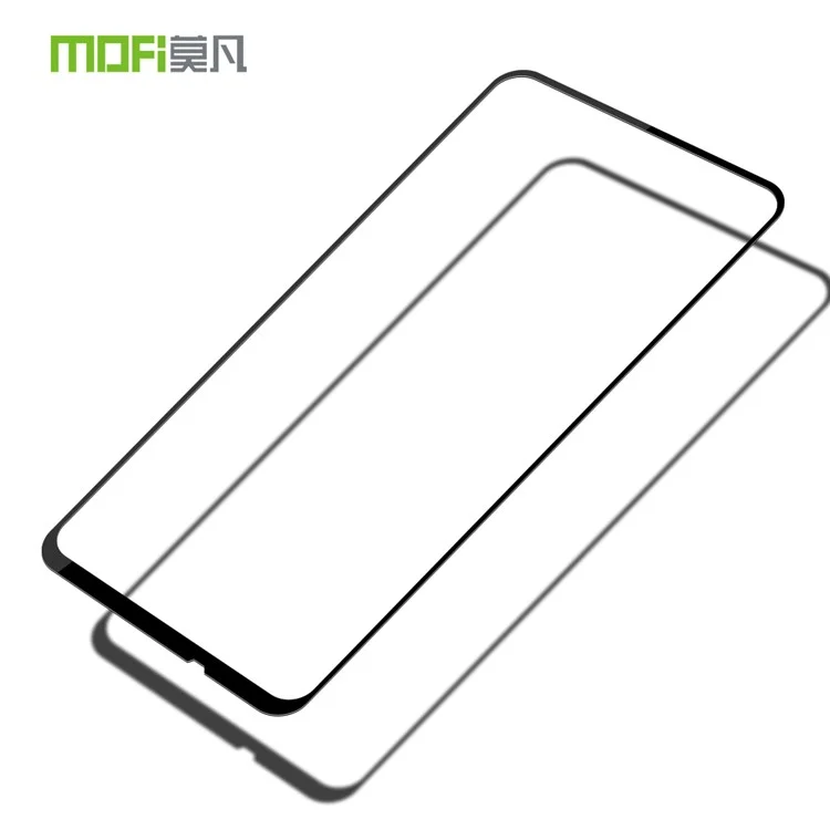 MOFI 2.5D 9H Cubierta Completa Guardia Protector de Pantalla de Vidrio Templado Para Huawei P Smart Z - Negro