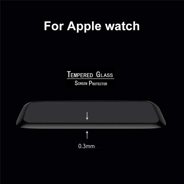 Película Completa De Pantalla Completa De Pegamento Completo Para Apple Watch Series 4 44mm