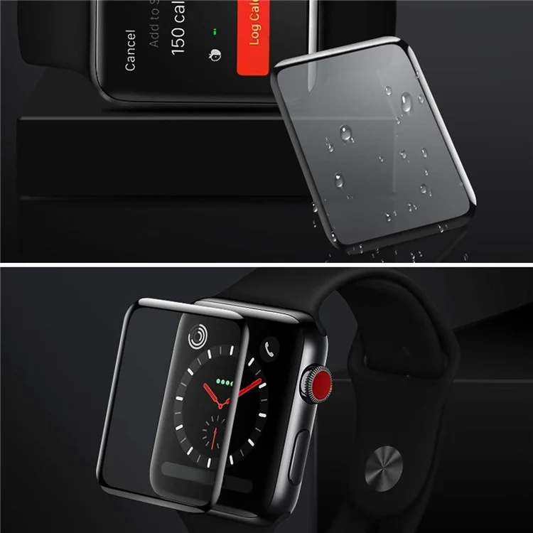 3D Полный Клей Полноэкранная Крышка Пленка Для Apple Watch Series 4 40 Мм