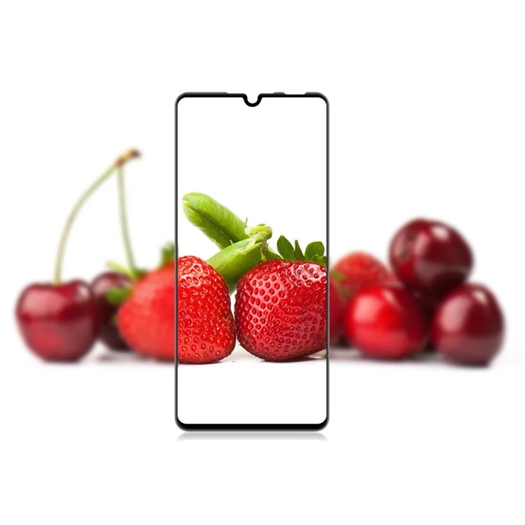 MOCOLO Silk Printing Full Glue Tempered Glass Full Screen Protector pour Huawei P30 Lite / nova 4e