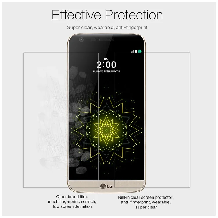NILLKIN Anti-fingerprint Ultra Clear Screen Protector for LG G5/G5 SE