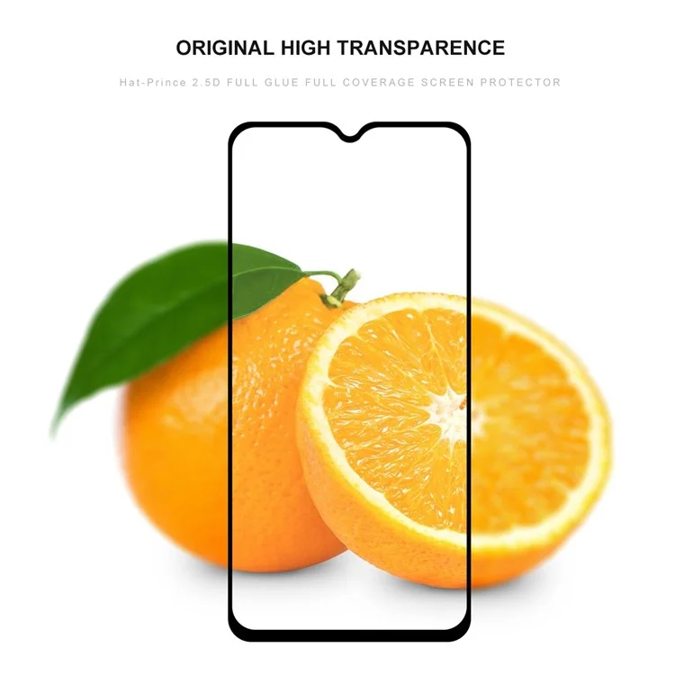 HAT PRINCE 0.26mm 9H 2.5D Arc Edge Explosion-proof Tempered Glass Screen Protection Films for OnePlus 7 / 6T