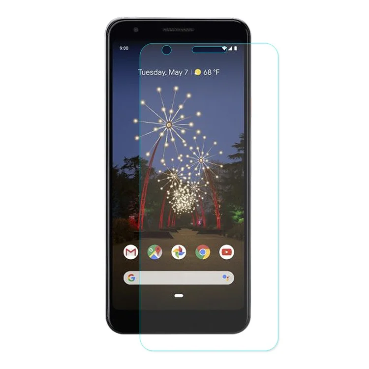ENKAY HAT PRINCE 9H 0.26mm 2.5D Curved Edge Tempered Glass Screen Protective Film for Google Pixel 3a XL