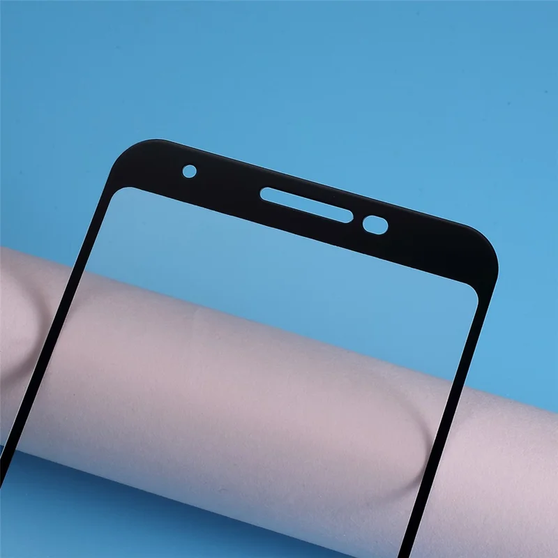 Silk Printing Full Size Tempered Glass Screen Protector (Full Glue) for Google Pixel 3a