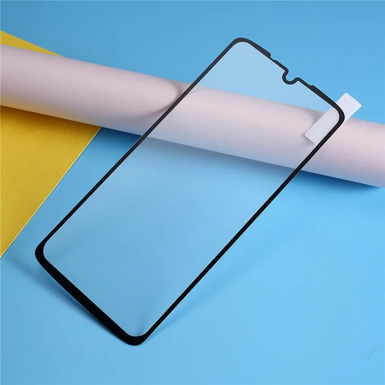 Silk Printing Tempered Glass Full Size Phone Screen Film (Full Glue) for Sony Xperia 1