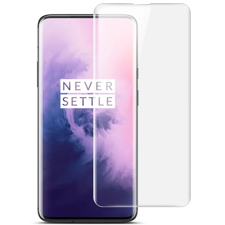 2pcs / IMAK Hydrogel Film 3 HD Clear Anti-explosion Vollbildprotektor Für OnePlus 7 Pro Einstellen / 7t Pro