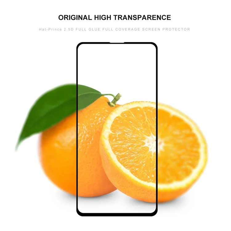 HAT PRINCE для Xiaomi Redmi K20 / Mi 9T / Redmi K20 Pro / Mi 9T Pro Полный клей Полноразмерный 0,26 мм 9H 2,5D дуговой край Закаленное стекло Защитная пленка для экрана