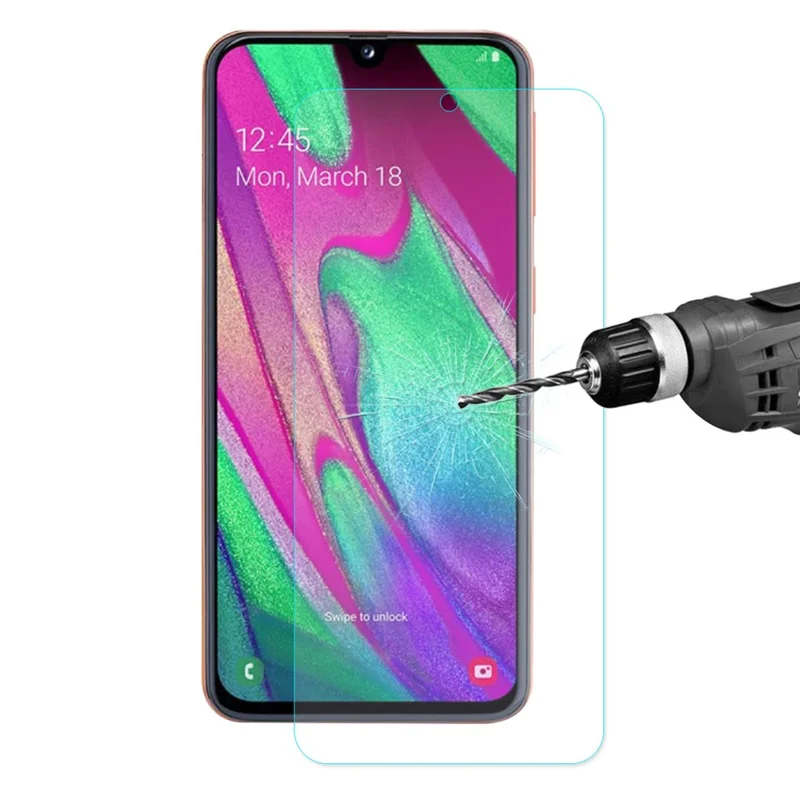 HAT PRINCE 0.26mm 9H 2.5D Tempered Glass Screen Cover Film Protector for Samsung Galaxy A40