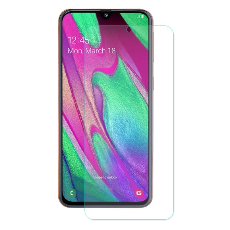 HAT PRINCE 0.26mm 9H 2.5D Tempered Glass Screen Cover Film Protector for Samsung Galaxy A40