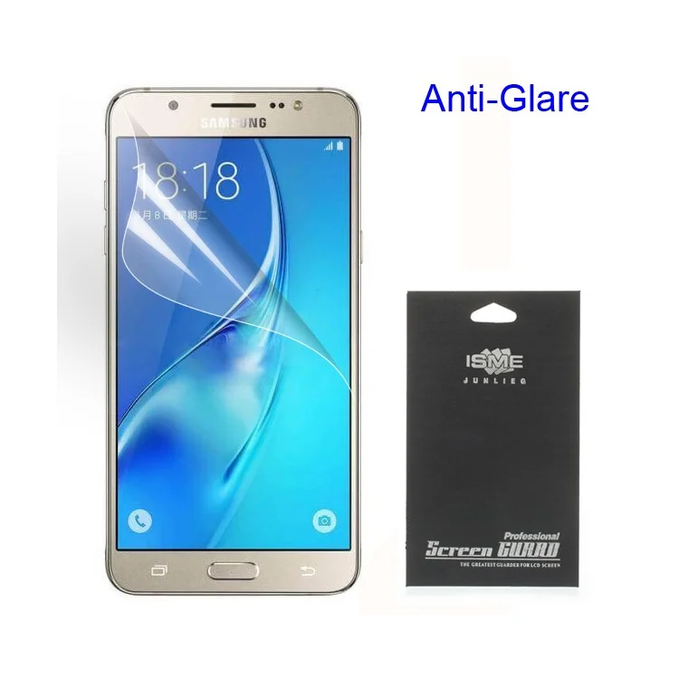 Matte Anti-glare LCD Screen Guard Film for Samsung Galaxy J7 (2016) (Black Package)