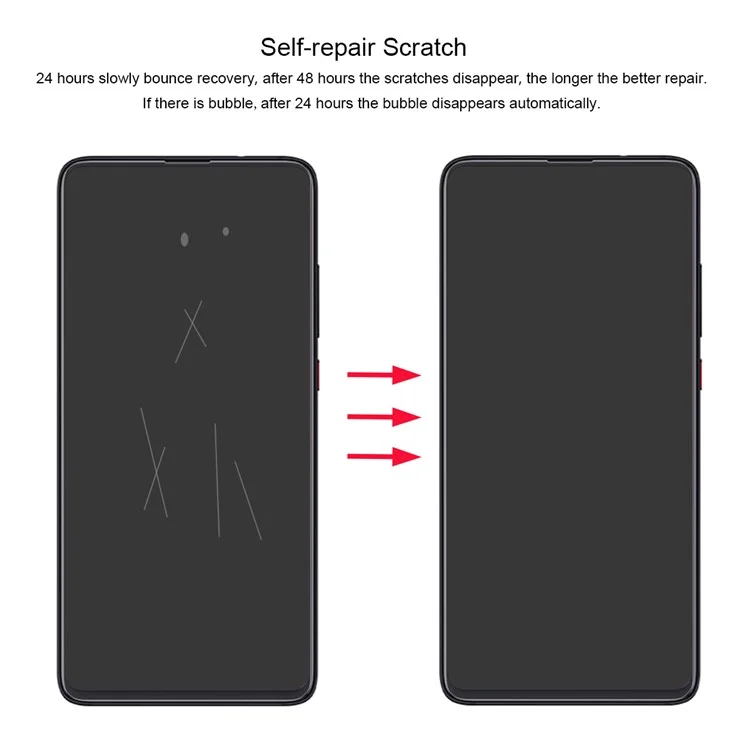 Chapeau Prince 3D Couverture Complète Téléphone Screen Protectors Film Pour Xiaomi Redmi K20 / Mi 9t / Redmi K20 Pro / Mi 9T Pro