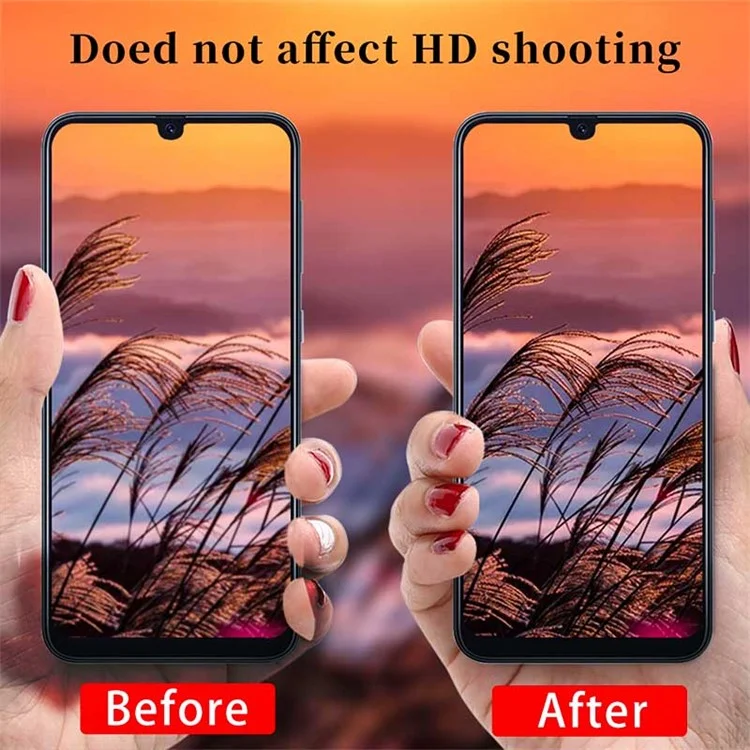 Protecteur d'objectif de caméra en verre trempé ultra-fin à couverture complète pour Samsung Galaxy A50/A50s/A30s
