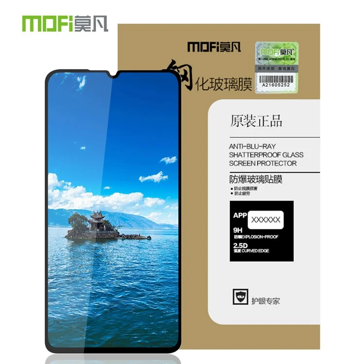 MOFI 9H Film de Couverture en Plein Écran en Verre Trempé Xiaomi Mi CC9 / mi CC9 Meitu Edition / Mi 9 Lite