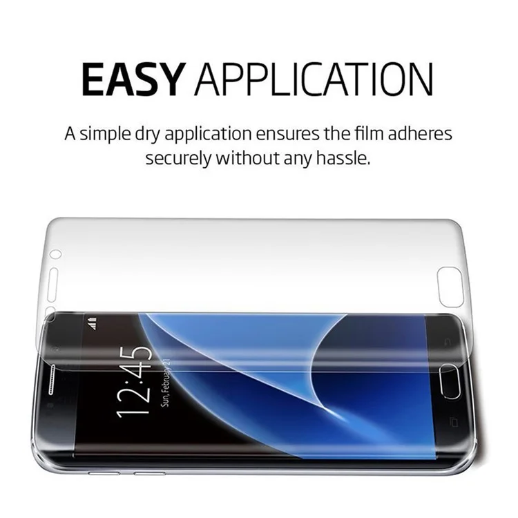 HAT PRINCE PET Ultra-thin Curved Screen Protector Film for Samsung Galaxy S7 edge G935