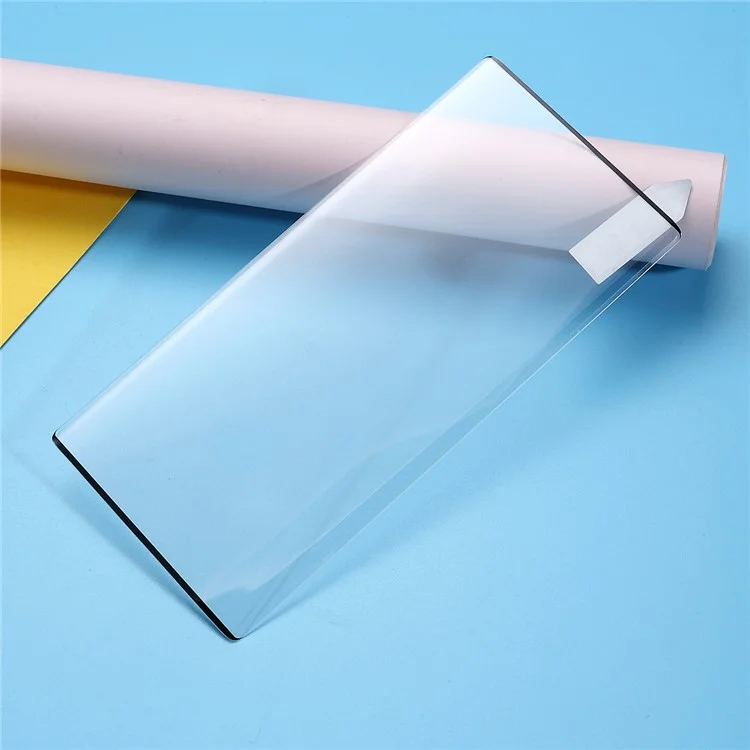 RURIHAI 0,26 mm 3D Curved Tempered Glass Screen Protection Film for Samsung Galaxy Note 10 Plus/Note 10 Plus 5G [Case Friendly Scaled-Down Version]