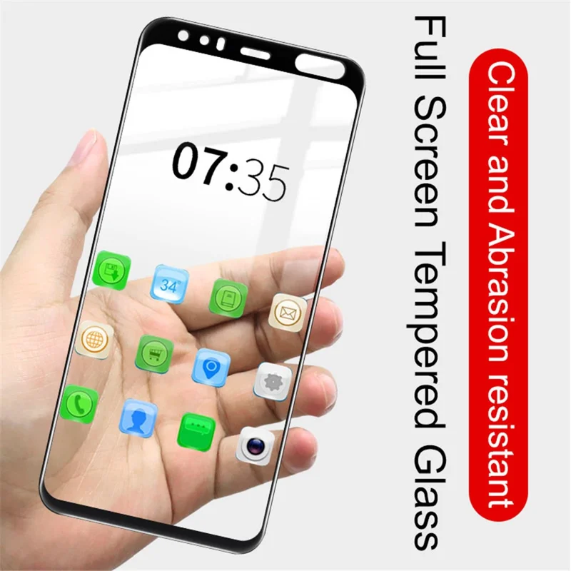 IMAK Full Size Tempered Glass Screen Protective Film for Google Pixel 4 XL