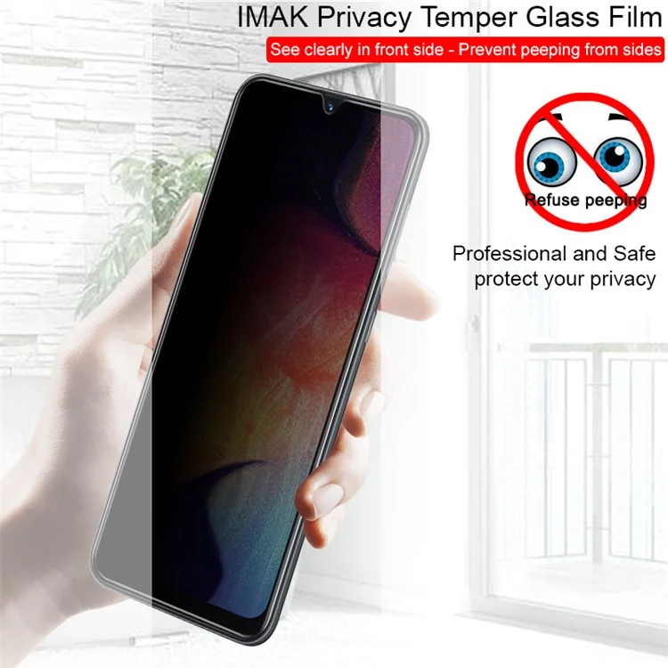 IMAK Privacy Anti-peso Pellicola in Vetro Temperato 9H Per Samsung Galaxy A20/a30/a50/m30/a40s