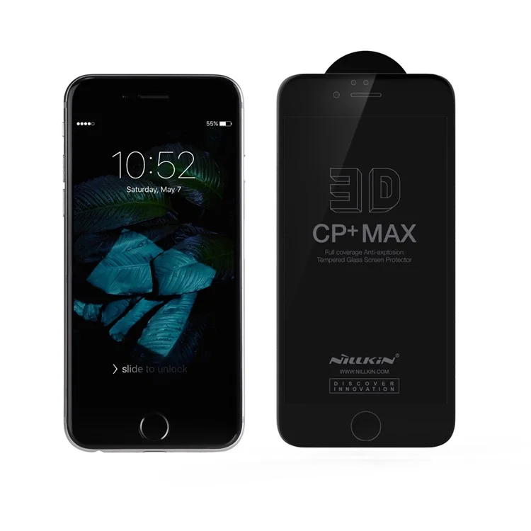 NILLKIN 3D CP+ MAX for iPhone 6s 6 Full Glue Full Coverage Curved Anti-explosion Tempered Glass film - Black