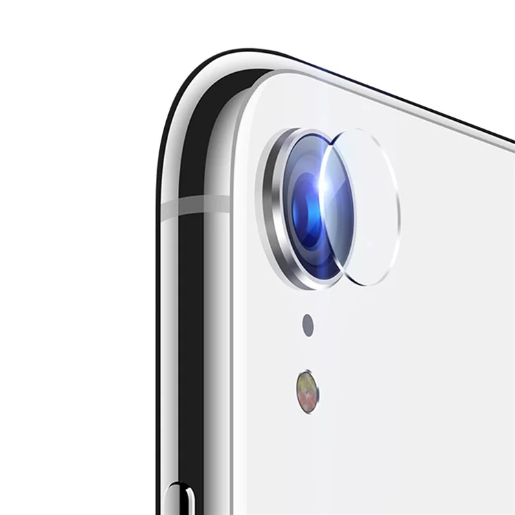 Película protectora de cristal templado ultra delgada para la cámara del iPhone XR de 6,1 pulgadas