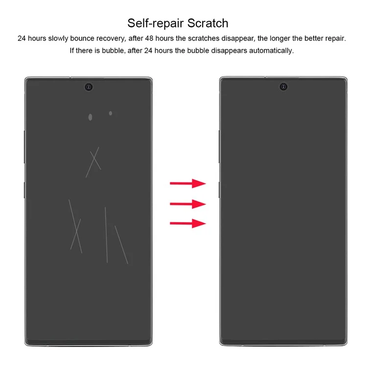 HAT PRINCE 3D Full Coverage Phone Screen Protectors Film für Samsung Galaxy Note 10 Plus/Note 10 Plus 5G