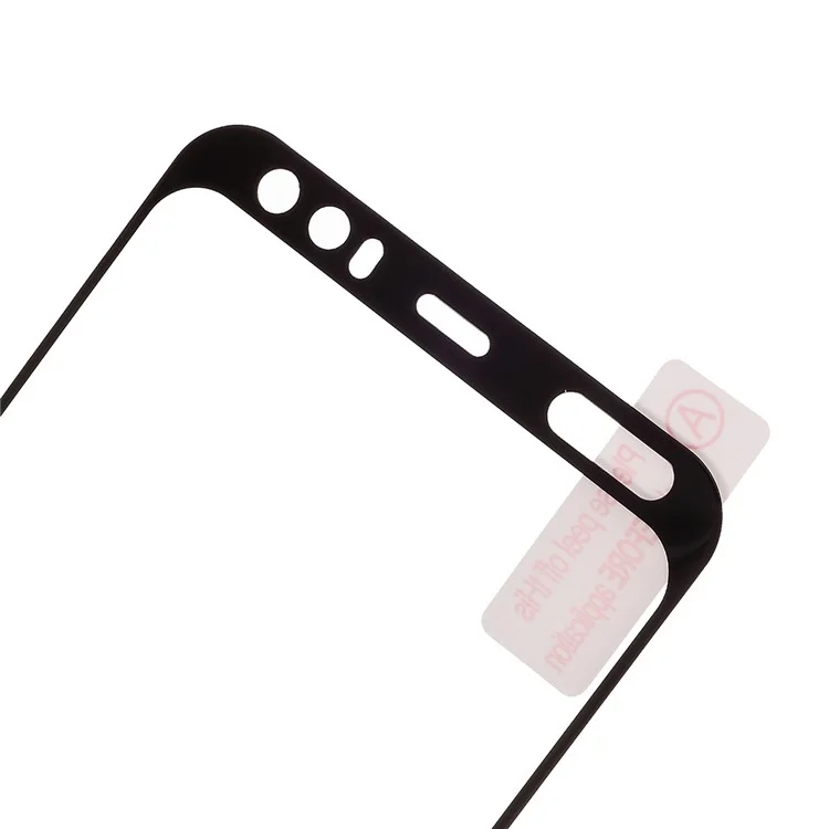 Silk Printing Tempered Glass Full Size Screen Protection Film (Full Glue) for Google Pixel 4 XL
