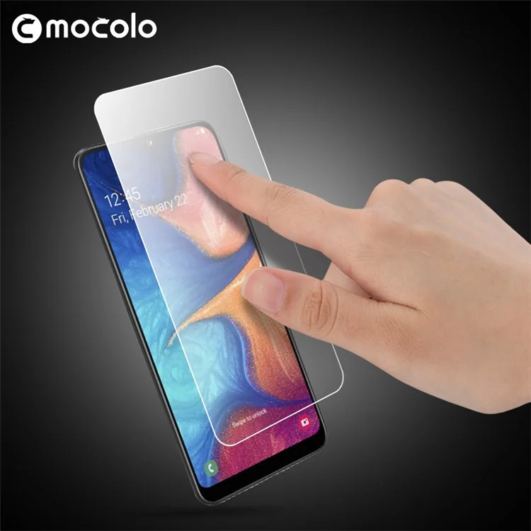 Mocolo Ultra Clear Temperado Vidro de Proteção à Tela Film Para Samsung Galaxy A20e