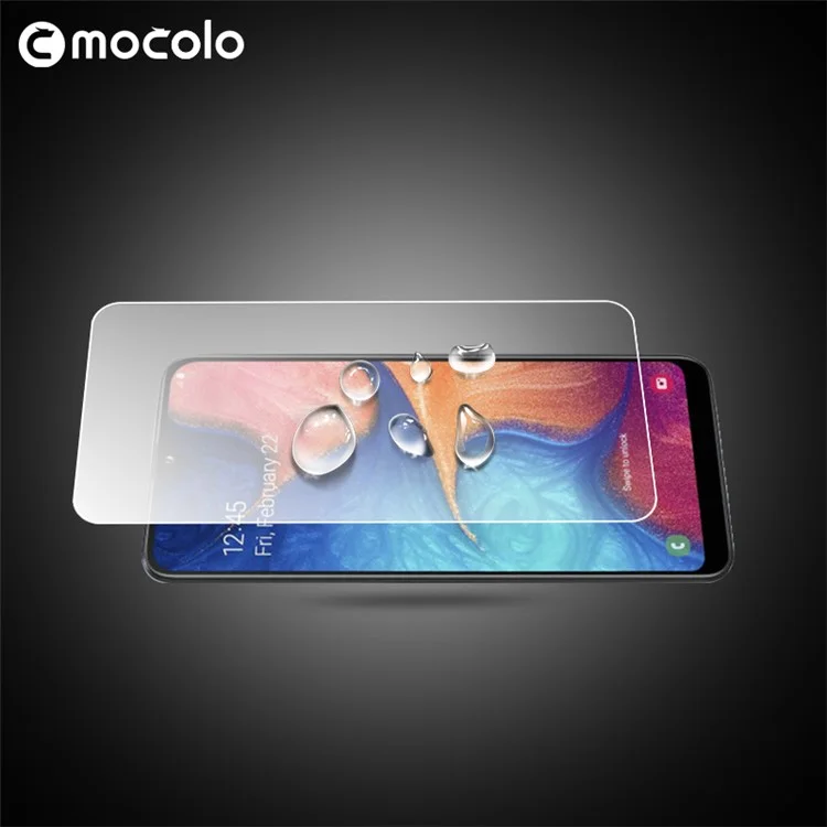 Mocolo Ultra Clear Temperado Vidro de Proteção à Tela Film Para Samsung Galaxy A20e