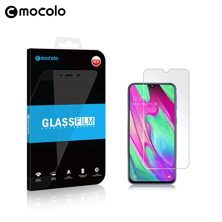 MOZOLO FILL GRÖSSE GEMACHTES GLASS-SHILD-SCHREIBEN FÜR SAMSUNG GALAXY A40