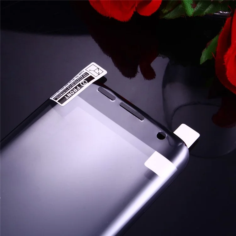 0.1mm PET Curved Full Coverage Screen Protector Film for Samsung Galaxy S7 edge G935 - Black