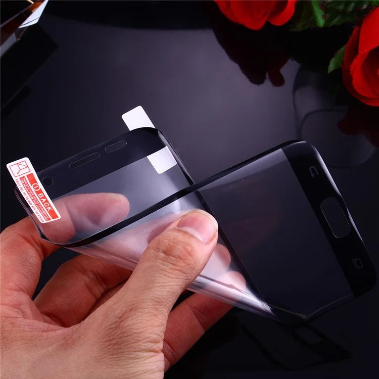 0.1mm PET Curved Full Coverage Screen Protector Film for Samsung Galaxy S7 edge G935 - Black