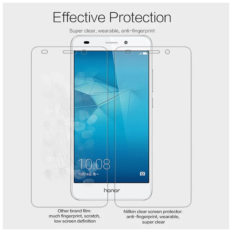 NILLKIN for Huawei Honor 5c Anti-fingerprint HD Clear Screen Protector Film
