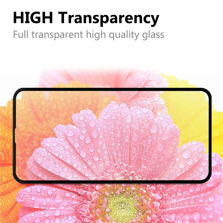 Full Screen Tempered Glass Screen Protector für iPhone 11 Pro Max 6.5 Zoll (2019)/XS Max 6.5 Zoll - Schwarz