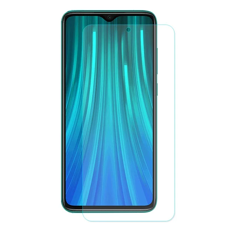 ENKAY HAT PRINCE 2.5D Arc Edge 0.26mm 9H Tempered Glass Screen Protector Film for Xiaomi Redmi Note 8 Pro