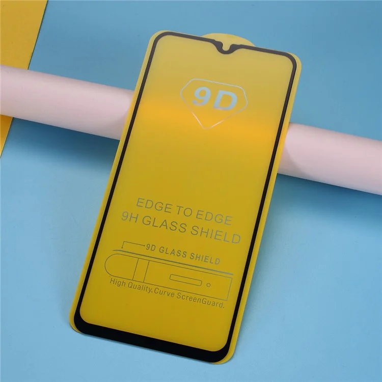 Protetor de Tela de Vidro Temperado 9D de Tamanho Completo para Xiaomi Redmi Note 8