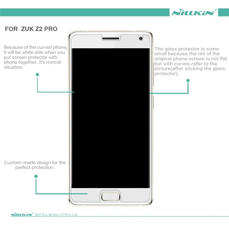 NILLKIN for ZUK Z2 Pro Anti-fingerprint HD Clear Screen Protector Film