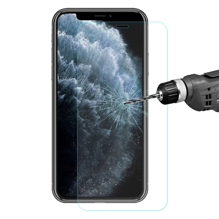 HAT PRINCE 0.26mm 9H 2.5D Arc Edge Tempered Glass Full Screen Film para iPhone 11 Pro Max / iPhone XS Max
