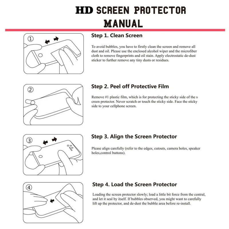 2Pcs HAT PRINCE [Anti-scratch] 0.2mm 9H 2.15D Arc Edge Tempered Glass Camera Lens Film for iPhone 11