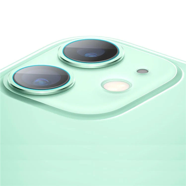 HAT PRINCE Защитное закаленное стекло для камеры iPhone 11 6.1 дюйма 0.2 мм 9H 2.15D дугообразный край
