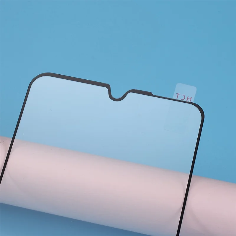 Tempered Glass Film Full Coverage Protector Guard for Xiaomi Redmi Note 8 - Black