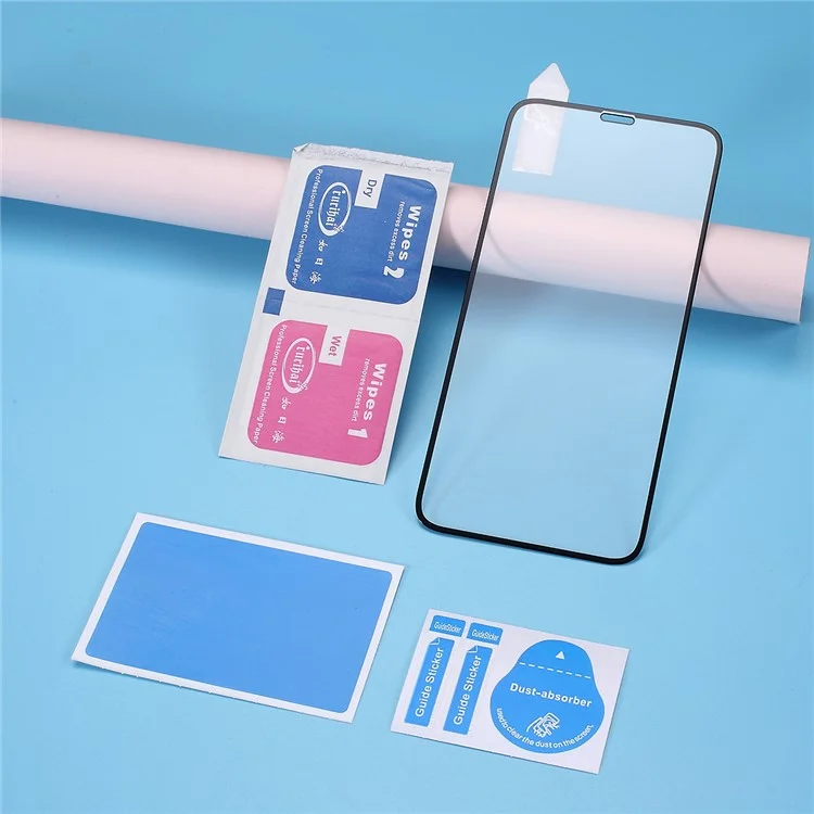 RURIHAI 0.26mm 2.5D Solid Defense Tempered Glass Screen Protector per iPhone 11 Pro / X / XS 5.8-inch