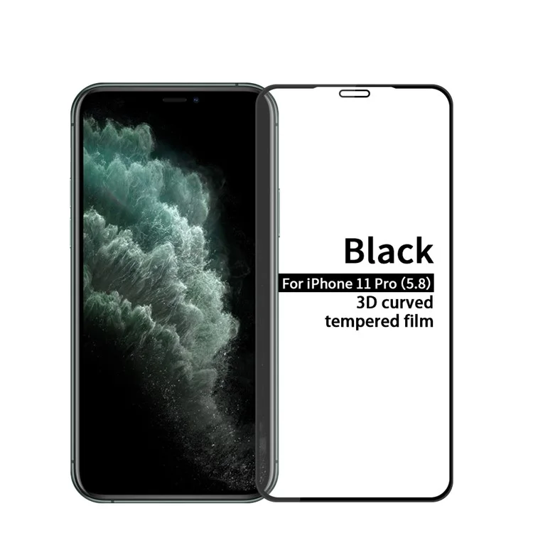 Pinwuyo Per Apple Iphone 11 Pro/X/XS 5,8 Pollici 2,5d 9H Protettore a Schermo di Vetro Temperato Antidolico