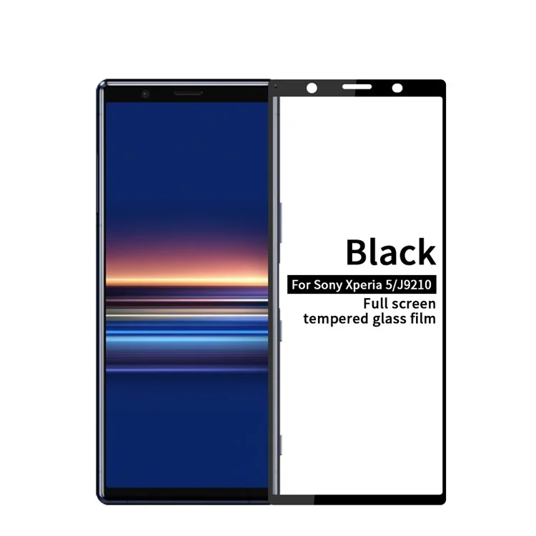 PINWUYO for Sony Xperia 5 Full Size 2.5D 9H Anti-Explosion Tempered Glass Screen Protector